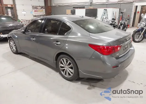 2015 Infiniti Q50 Premium z USA, uszkodzony, nr VIN JN1BV7ARXFM421907